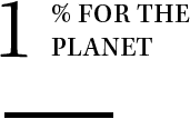 1% for the planet